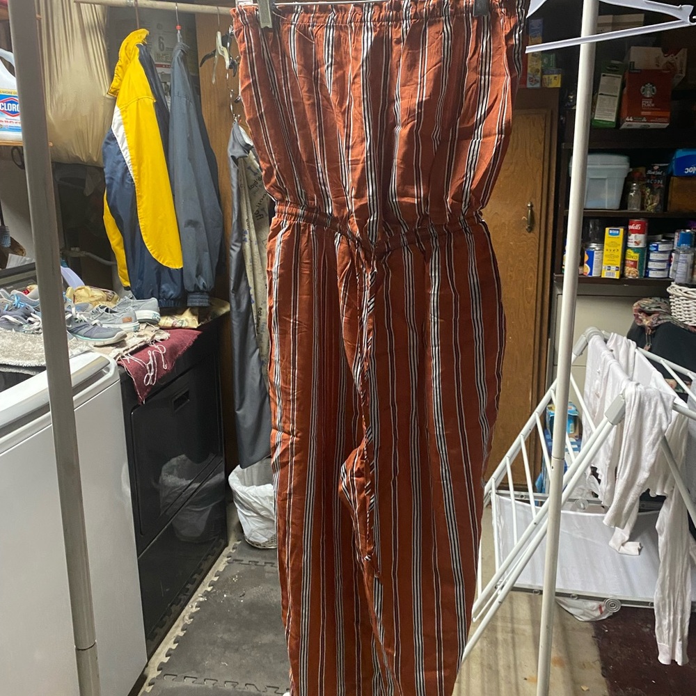 Strapless jumpsuit